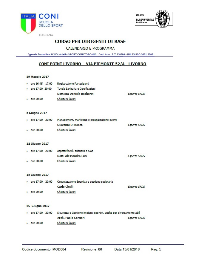 CORSO LI DIR