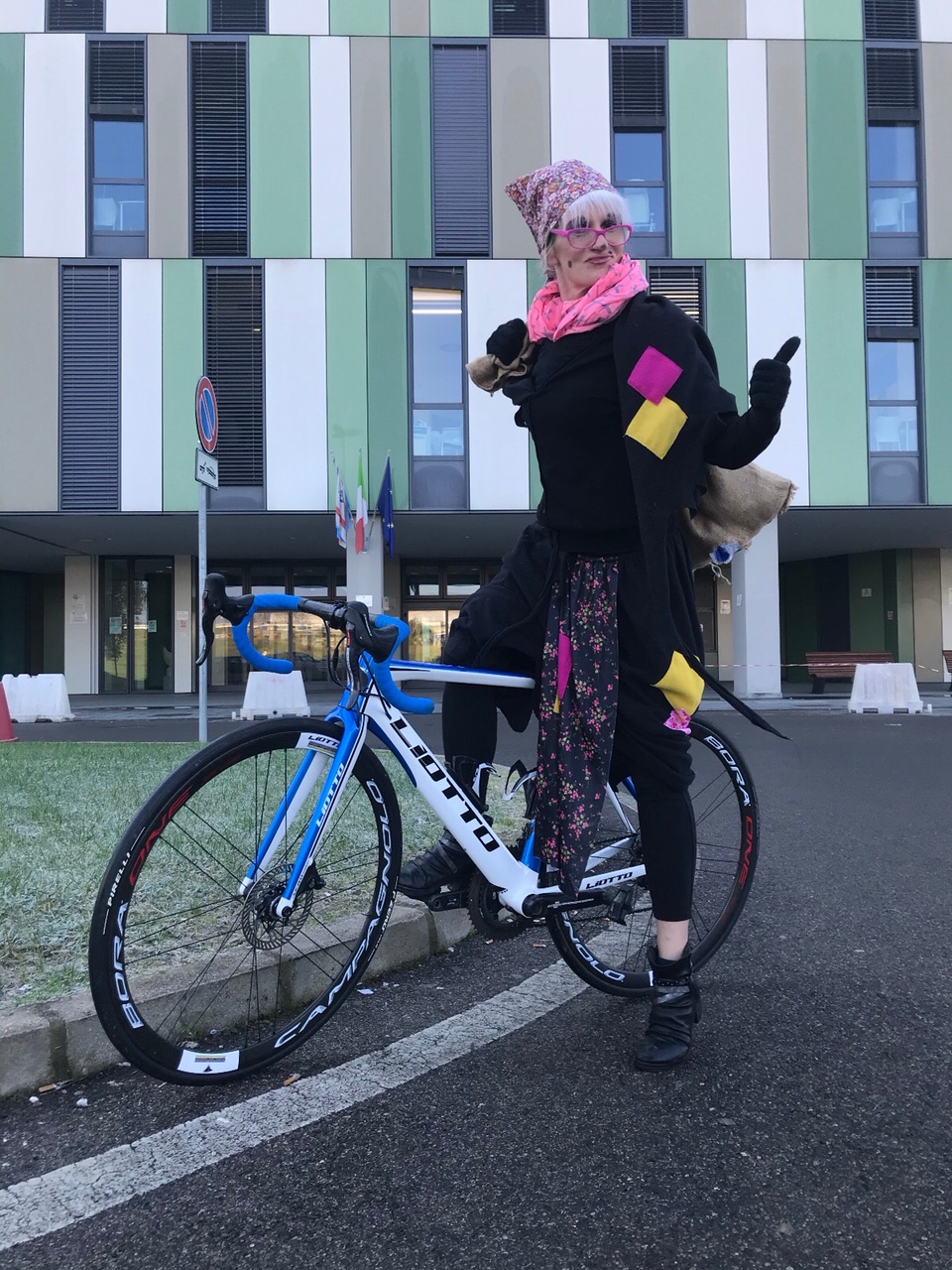 Edita Pucinskaite Befana in Bici