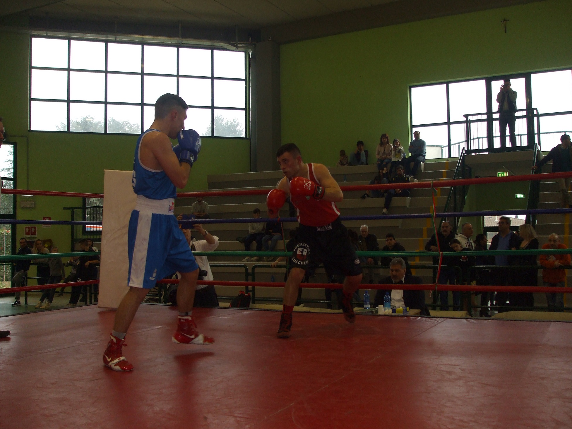 Grusovin blu e Demollari rosso